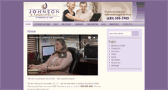 Desktop Screenshot of johnsonestatelaw.com